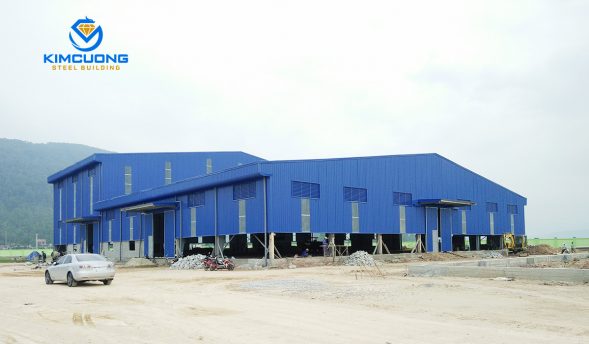 Nhà máy Bao bì quốc tế Eco1 Diễn Châu - Kim Cương Steel - Công Ty Cổ Phần Cơ Khí Và Xây Lắp 250 Phủ Quỳ